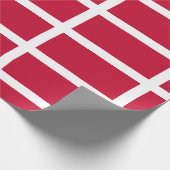 Vlag van Denemarken Cadeaupapier (Hoek)