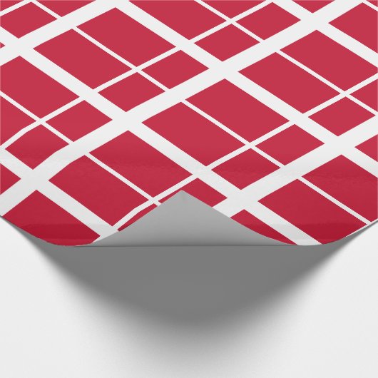Vlag van Denemarken Cadeaupapier (Hoek)