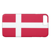 Vlag van Denemarken Case-Mate iPhone Case (Achterkant (Horizontaal))