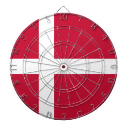 Vlag van Denemarken Dartbord