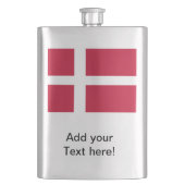 Vlag van Denemarken Flacon (Voorkant)