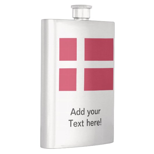 Vlag van Denemarken Flacon (Rechts)