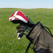 Vlag van Denemarken Golfheadcover (Insitu)