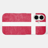 Vlag van Denemarken Grunge Case-Mate iPhone Case (Achterkant (horizontaal))