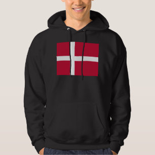 Vlag van Denemarken Hoodie