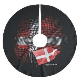 Vlag van Denemarken Kerstboom Rok