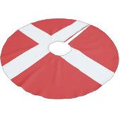 Vlag van Denemarken Kerstboom Rok (Gekanteld)