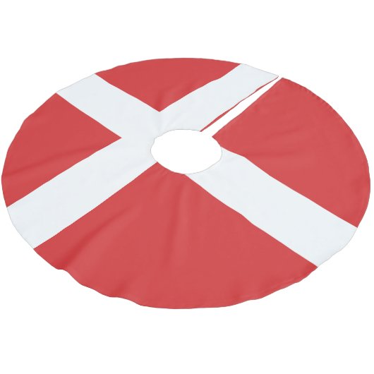 Vlag van Denemarken Kerstboom Rok (Gekanteld)