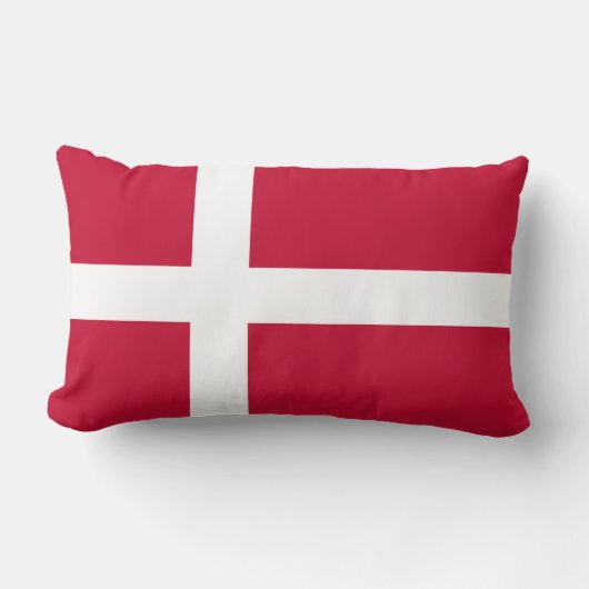 Vlag van Denemarken Kussen (Voorkant)