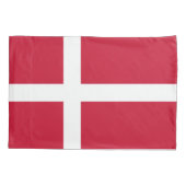 Vlag van Denemarken Kussensloop (Achterkant)