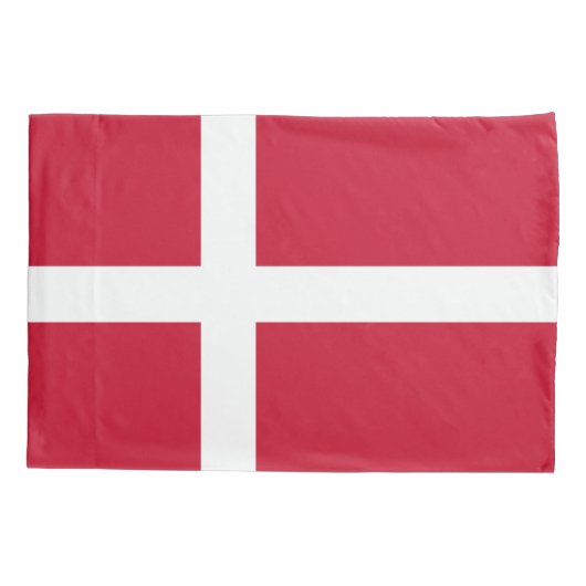 Vlag van Denemarken Kussensloop (Achterkant)