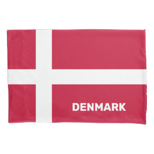 Vlag van Denemarken Kussensloop