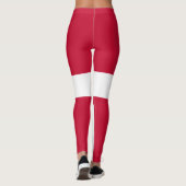 Vlag van Denemarken Leggings (Achterkant)