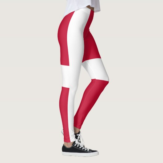 Vlag van Denemarken Leggings (Rechts)