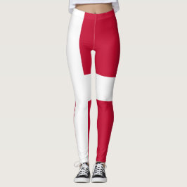 Vlag van Denemarken Leggings