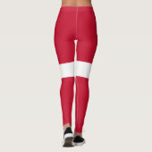 Vlag van Denemarken Leggings (Achterkant)