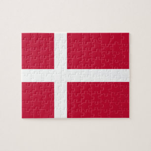 Vlag van Denemarken Legpuzzel