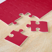Vlag van Denemarken Legpuzzel (Zijkant)
