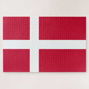 Vlag van Denemarken Legpuzzel