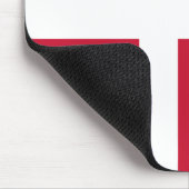 Vlag van Denemarken Muismat (Hoek)