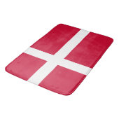 Vlag van Denemarken of Deense kleding Badmat (Gekanteld)