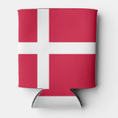 Vlag van Denemarken of Deense kleding Blikjeskoeler (Voorkant)