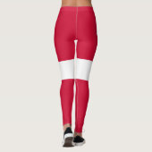 Vlag van Denemarken of Deense kleding Leggings (Achterkant)