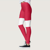Vlag van Denemarken of Deense kleding Leggings (Links)