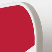 Vlag van Denemarken Pickleball Paddle (Links Detail)