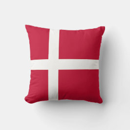 Vlag van Denemarken - Scandinavische kruis Kussen
