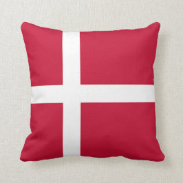 Vlag van Denemarken - Scandinavische kruis Kussen