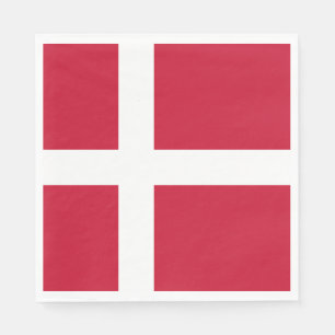 Vlag van Denemarken Servet