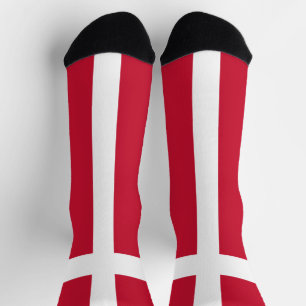 Vlag van Denemarken Sokken