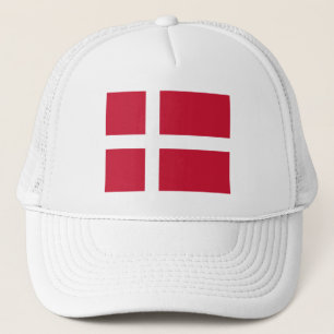 Vlag van Denemarken Trucker Pet