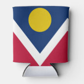 vlag van Denver (Colorado) Blikjeskoeler (Voorkant)