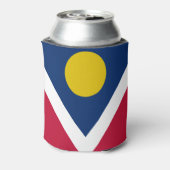 vlag van Denver (Colorado) Blikjeskoeler (Blikje Achterkant)