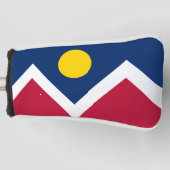 Vlag van Denver, Colorado Golfheadcover (Voorkant)