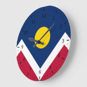 Vlag van Denver, Colorado Grote Klok (Hoek)