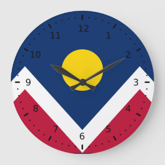 Vlag van Denver, Colorado Grote Klok