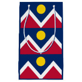 Vlag van Denver, Colorado Klein Cadeauzakje (Voorkant)