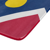 Vlag van Denver (Colorado, Verenigde Staten) Snijplank (Hoek)