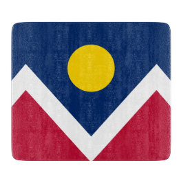 Vlag van Denver (Colorado, Verenigde Staten) Snijplank