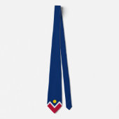 Vlag van Denver (Colorado, Verenigde Staten) Stropdas (Voorkant)