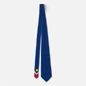 Vlag van Denver (Colorado, Verenigde Staten) Stropdas (Achterkant)
