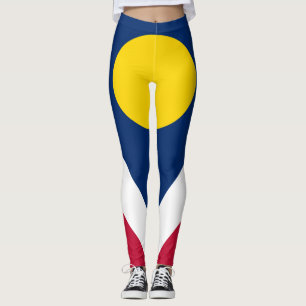 Vlag van Denver, Colorado, VS Leggings