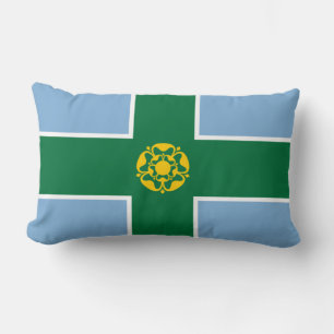 Vlag van Derbyshire (County of England, Verenigd K Kussen