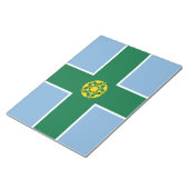 Vlag van Derbyshire (County of England, Verenigd K Notitieblok (Schuin)