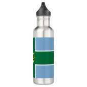 Vlag van Derbyshire (County of England, Verenigd K Waterfles (Rechts)