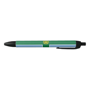 Vlag van Derbyshire (County of England, Verenigd K Zwarte Inkt Pen