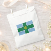 Vlag van Derbyshire (Graafschap van Engeland, VK) Bedankzakje (Geknipt)